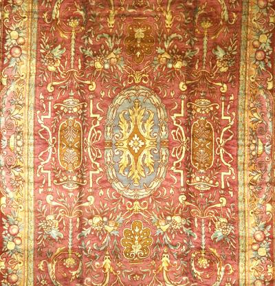 Antique French Savonnerie Rug 12 0 x 18 5 