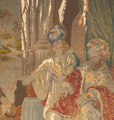 Antique French Tapestry 3 5 x 3 8 