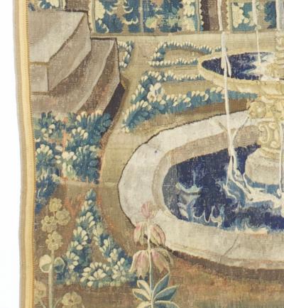 Antique French Tapestry 3 5 x 7 1 