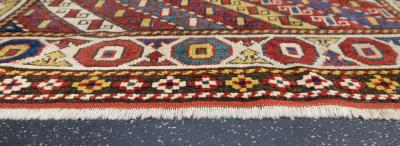 Antique Ganje Kazak Rug 311 x 511