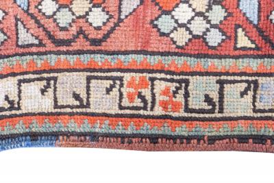 Antique Genje Kazak Rug 3 11 x 11 1 