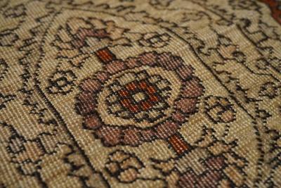 Antique Haji Jalili Rug 20 x 29