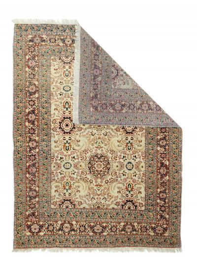 Antique Haji Jalili Rug 43 x 53