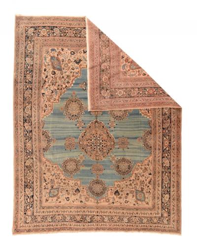 Antique Haji Jalili Tabriz Rug 10 x 12 9 