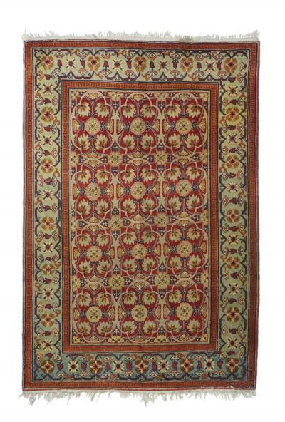 Antique Haji Jalili Tabriz Rug 3 7 x 5 3 