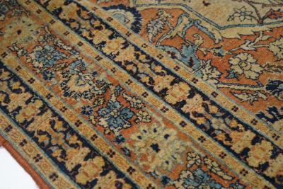 Antique Haji Jalili Tabriz Rug 4 3 x 5 7 