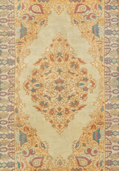 Antique Haji Jalili Tabriz Rug 4 7 x 6 5 