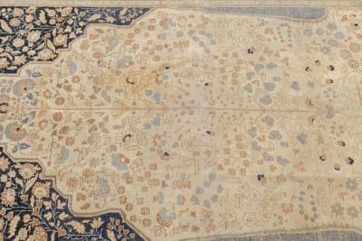 Antique Haji Jalili Tabriz Rug 46 x 64