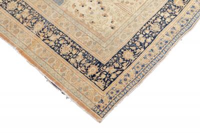 Antique Haji Jalili Tabriz Rug 46 x 64