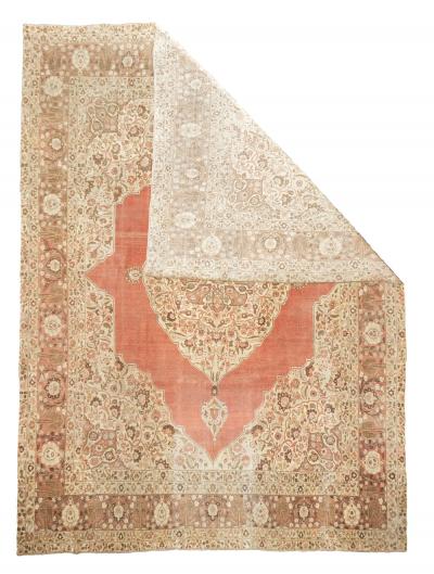 Antique Haji Jalili Tabriz Rug 9 4 x 12 5 