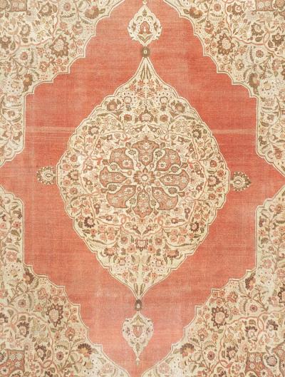 Antique Haji Jalili Tabriz Rug 9 4 x 12 5 