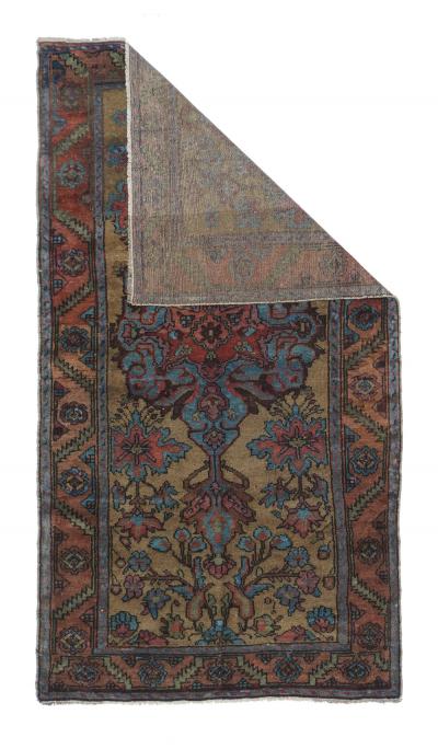 Antique Hamadan Rug 34 x 62