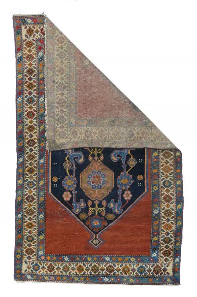 Antique Hamedan Rug 4 1 x 5 7 