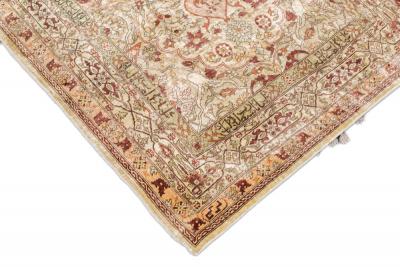 Antique Hereke Rug 2 8 x 3 8 