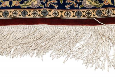 Antique Hereke Rug 4 1 x 5 11 