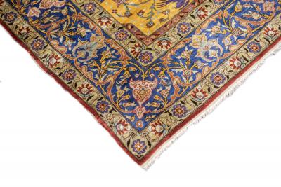 Antique Hereke Rug 4 4 x 6 3 