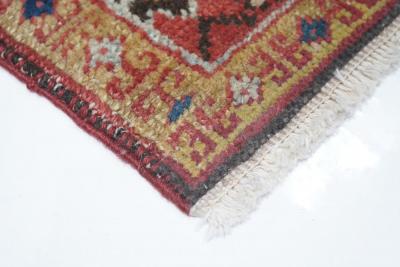 Antique Heriz Rug 4 4 x 5 0 