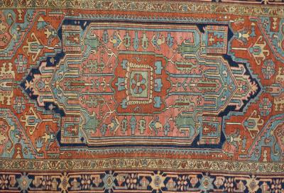 Antique Heriz Rug 6 6 x 10 11 