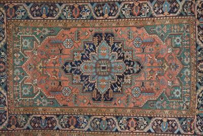 Antique Heriz Rug 6 8 x 10 6 