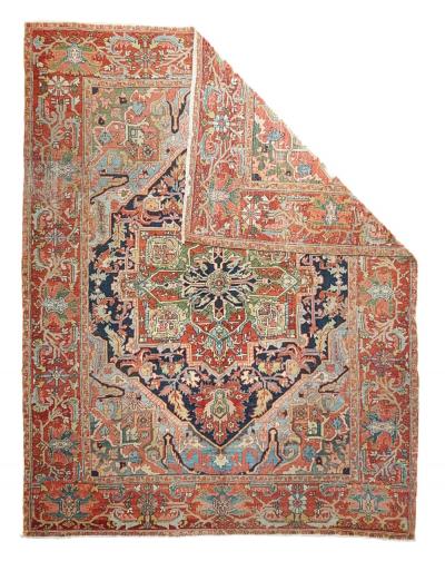 Antique Heriz Rug 810 x 114
