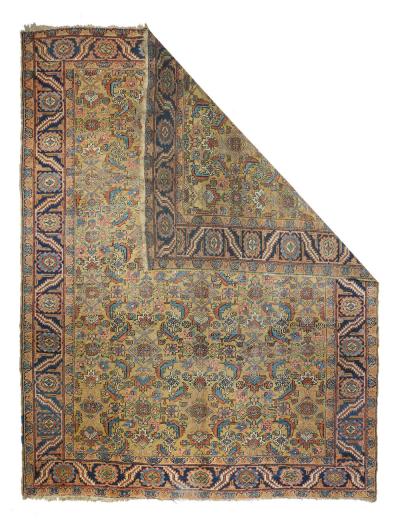 Antique Heriz Rug 9 0 x 11 2 