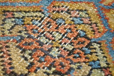 Antique Heriz Rug 9 0 x 11 2 