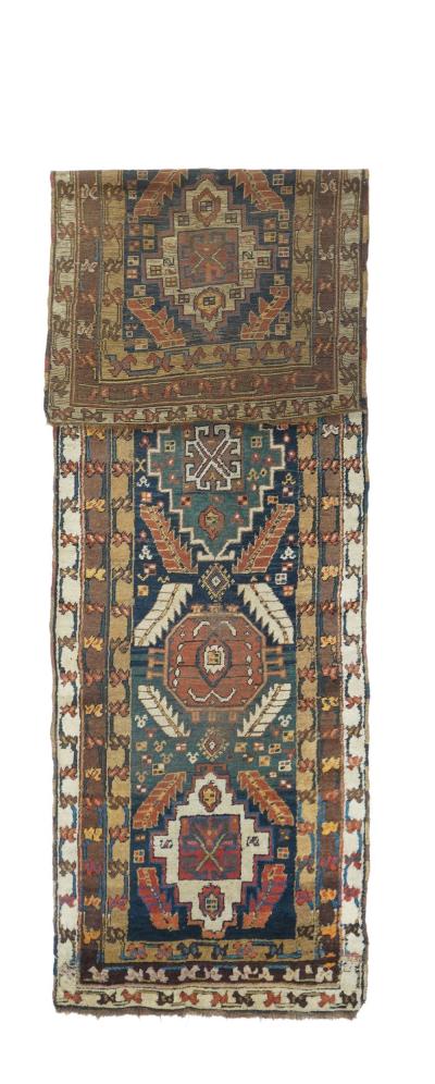 Antique Heriz Runner 3 0 x 10 8 