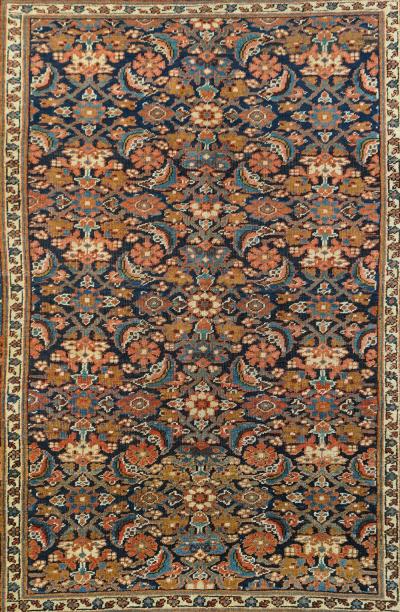 Antique Heriz Serapi Rug 4 9 x 6 0 