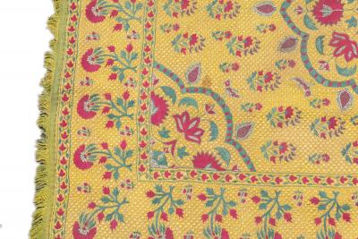 Antique Indian Mogul Rug 2 11 x 3 8 