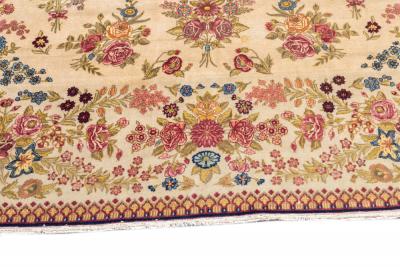 Antique Isfahan Rug 7 10 x 11 7 