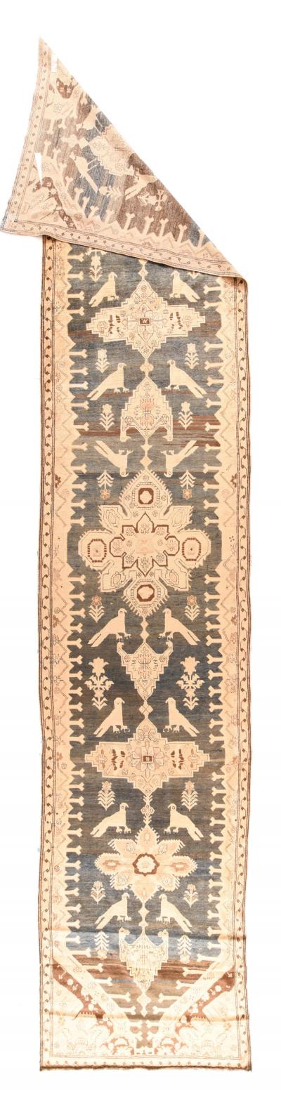 Antique Karaeagh Runner 3 7 x 18 6 