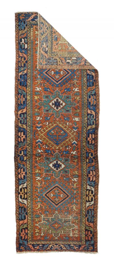 Antique Karajeh Rug 3 1 x 8 11 