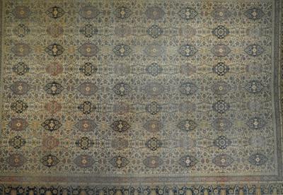 Antique Kashan Rug 10 3 x 13 6 