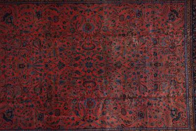 Antique Kashan Rug 11 7 x 15 3 
