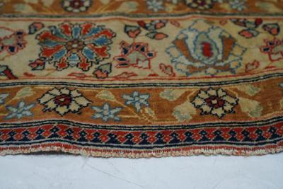 Antique Kashan Rug 4 3 x 7 2 