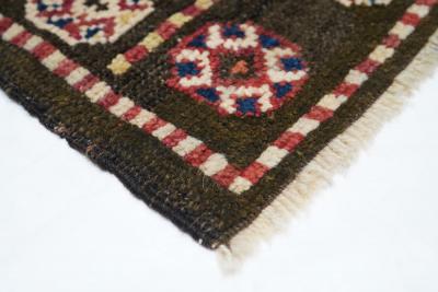 Antique Kazak Borcholo Rug 4 7 x 8 0 