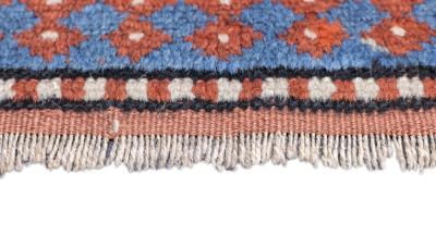 Antique Kazak Rug 3 7 x 6 9 