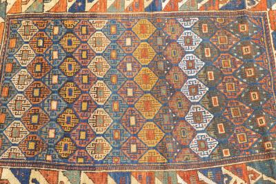 Antique Kazak Rug 31 x 43