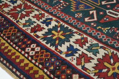 Antique Kazak Rug 33 x 64