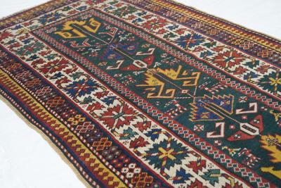 Antique Kazak Rug 33 x 64