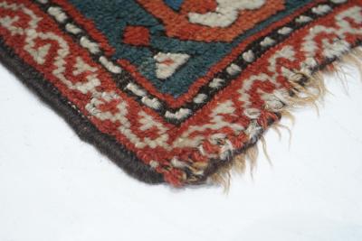 Antique Kazak Rug 4 0 x 9 5 