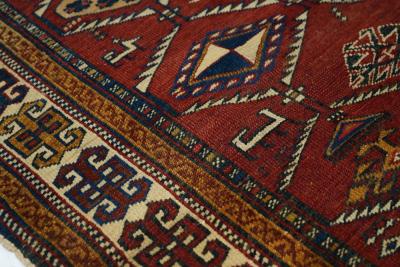 Antique Kazak Rug 4 1 x 6 2 