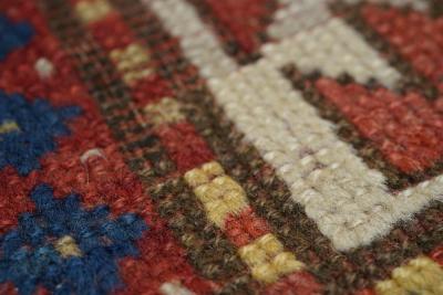 Antique Kazak Rug 4 5 x 7 8 