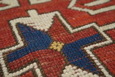 Antique Kazak Rug 4 5 x 7 8 