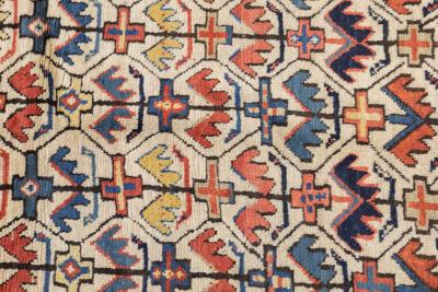 Antique Kazak Rug 4 9 x 7 0 