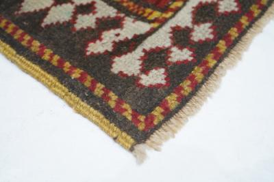 Antique Kazak Rug 4 9 x 7 4 