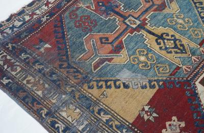 Antique Kazak Rug 44 x 93
