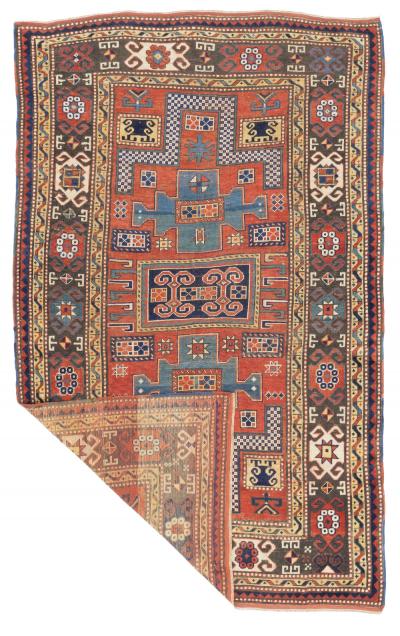 Antique Kazak Rug 46 x 72