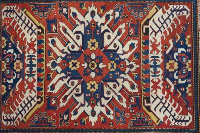 Antique Kazak Rug 5 0 x 7 1 