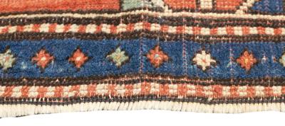 Antique Kazak Rug 5 3 x 7 2 